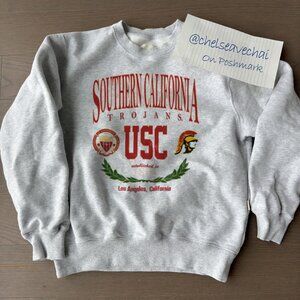 Vintage USC Trojans Sweatshirt, Retro University of Southern California Shirt